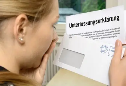 Unterlassungserklärung Brief